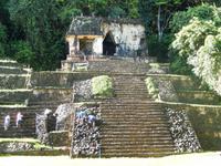 Schädel-Tempel in Palenque