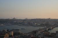 Istanbul von oben auf dem Galata-Turm