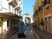 Campeche Blick zum Meeres-Tor
