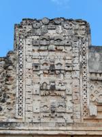 Chaac-Masken in Uxmal