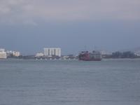 Blick auf die Penang-Fähre