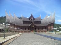 Pagaruyung-Palast im Dorf Batu Sangkar