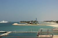 Aussicht von der Monorail von der Palme