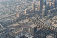 Blick von der Burj Kahlifa Plattform