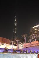 Burj Kahlifa bei Nacht