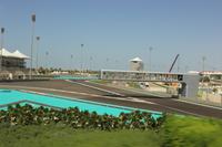 Teilstück der Formel 1 Rennstrecke