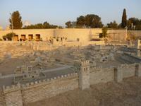 8.Tag, 31.10.2013: Israel-Museum (Modell von Jerusalem zur Zeit des Zweiten Tempels)