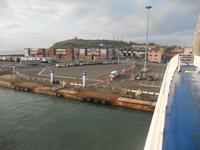 Ablegen im Hafen von Piombino