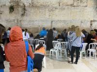 8.Tag, 31.10.2013: Lichterfahrt in Jerusalem (Klagemauer)