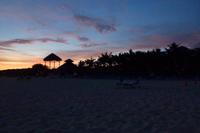 Sonnenuntergang in der Karibik