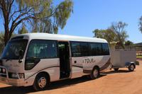 unser Bus im Outback