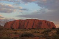 Sonnenuntergang am Uluru