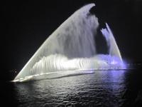Hangzhou - Wasserfontänen