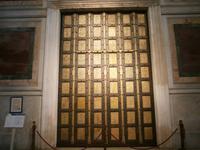 Byzantinische Tür - Heilige Pforte von Innen