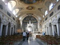 Innenansicht Basilika Santa Cecilia in Trastevere