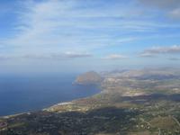 Aussicht von der Bergstadt Erice
