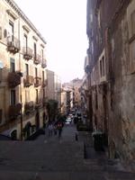 Steile Treppen in den Gassen