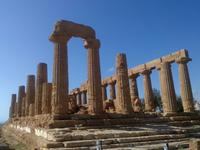 ...oder besser die Ruine des Hera-Tempels