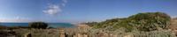 Blick zur Küste von der Acropolis