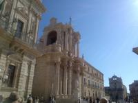 am Hauptplatz in Noto