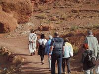 Spaziergang im Dades-Tal