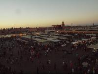 Spaziergang durch Marrakesch - Gauklerplatz