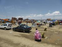 Straßenbild von El Alto