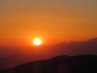 Sonnenuntergang am Nemrud Dag