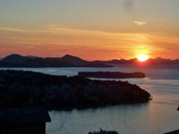 Sonnenuntergang in Dubrovnik