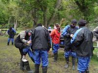 anziehen zur Paddeltour