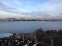 Blick auf den Bosporus vom Topkapi Palast