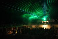 Lasershow auf der AIDA