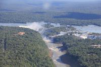 Iguazú-Wasserfälle - Blick aus dem Helikopter