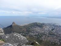 Blick auf Kapstadt vom Tafelberg