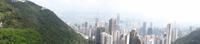 Panoramablick auf Hongkong