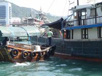 Bootsfahrt in Hongkong