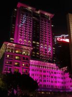 Farbspiele in Hongkong