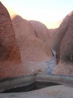 Wasserloch am Uluru