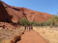 Spaziergang am Uluru 