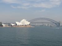 Sydney Opernhaus mit Harbour Bridge