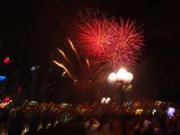 Feuerwerk am Darling Harbour