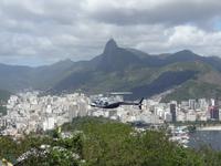 Blick vom Zuckerhut auf den Corcovado