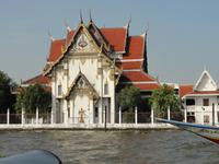 Bootsfahrt auf dem Chao Phraya Fluss