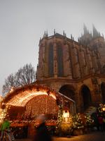 Erfurter Weihnachtsmarkt mit Dom