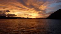 Sonnenuntergang im Komodo-Nationalpark