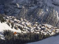 Blick auf Mürren