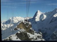 Schilthorn - Fahrt zur Station Birg