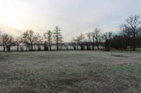 Landschaft vor dem Schloss Diedersdorf