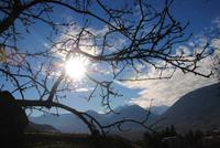 Blick auf Meran von Schloss Rametz aus