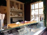 Köstliche Waffeln auf dem Wintermarkt